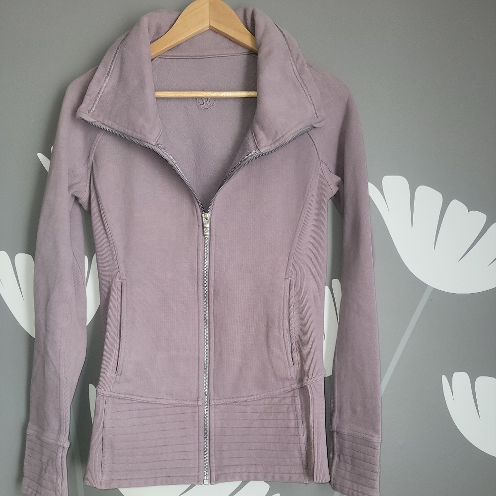 Lululemon Radiant II Jacket Size 6 Full Zip Violet Verbena - Picture 6 of 12